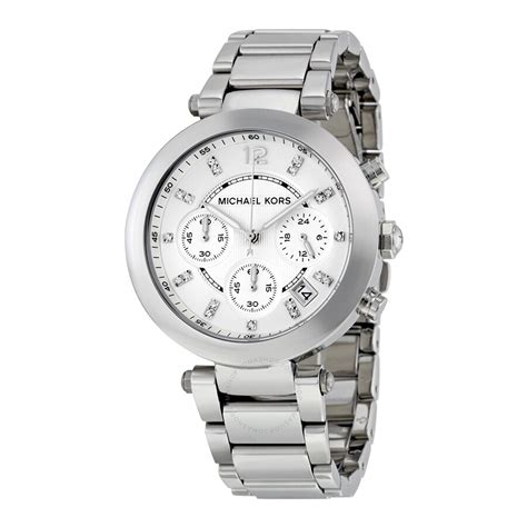 michael kors mk5275 watch|Michael Kors Parker Glitz Chronograph Silver Dial Stainless Steel .